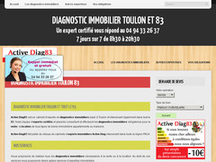 Diagnostic immobilier Toulon 83