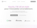 Keyzia, plateforme IA immobilière pour professionnels