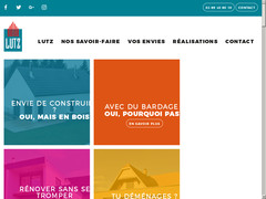 Détails : LUTZ, agrandissement bois de maisons