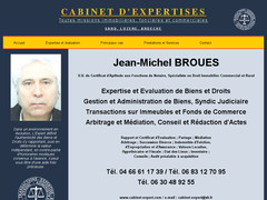 Jean-Michel Broues, cabinet d'expertises