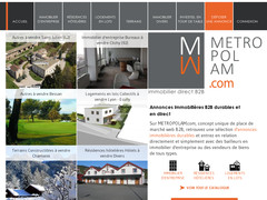 Plateforme d'annonces immobilères professionnelles et durables - Metropolam