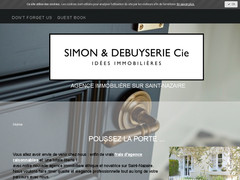 Détails : SIMON & DEBUYSERIE Cie : IDEES IMMOBILIERES