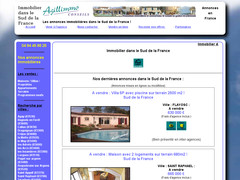 Détails : Immobilier dans le Sud de la France - Annonces Sud Est de la France.